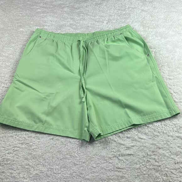 Bundle lot of 2 90s or y2k Studio Works blue and green shorts, size 18 - Picture 2 of 13